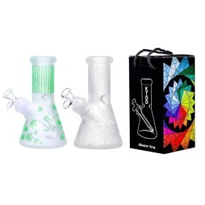 Beaker King Glass Bong 8”