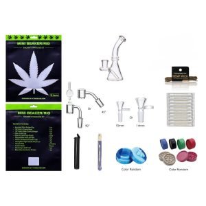 Mini Beaker Bong Smoker Traveling Kit